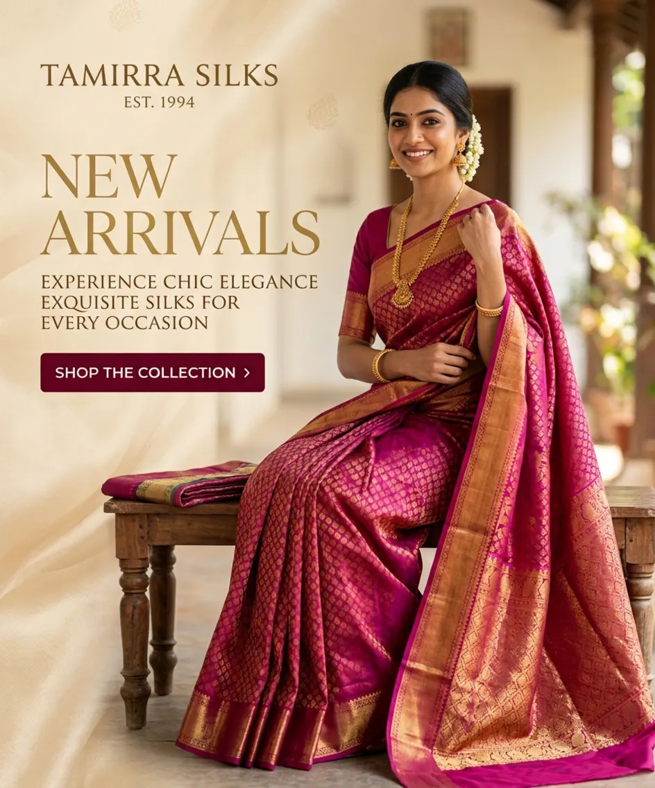 New Arrival Sarees – Tamirra Silks